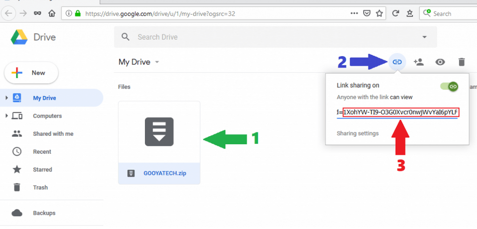 ساخت لینک دانلود مستقیم برای فایل های گوگل درایو Google Drive